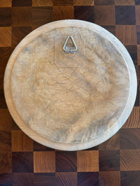 Antique English Wooden Bread Board Hand Carved “Bread”
